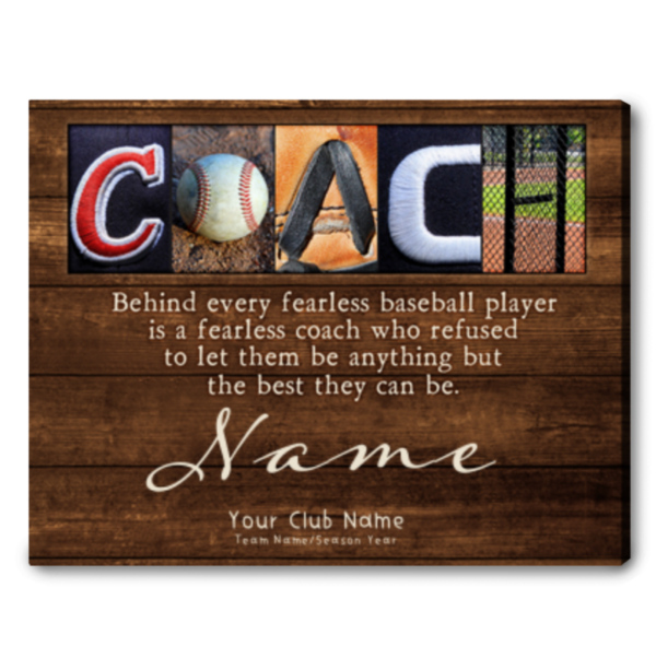 Gift Ideas For Baseball Coach Personalized Baseball Coach Gifts Coaches Thank You Gift - Image 5